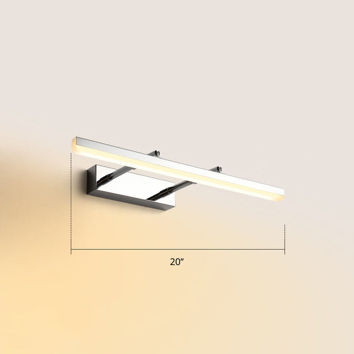 Lisslune | Pivotable Bar LED Wall Mount Lamp Simplicity Acrylic Bedroom Makeup Light Decoration