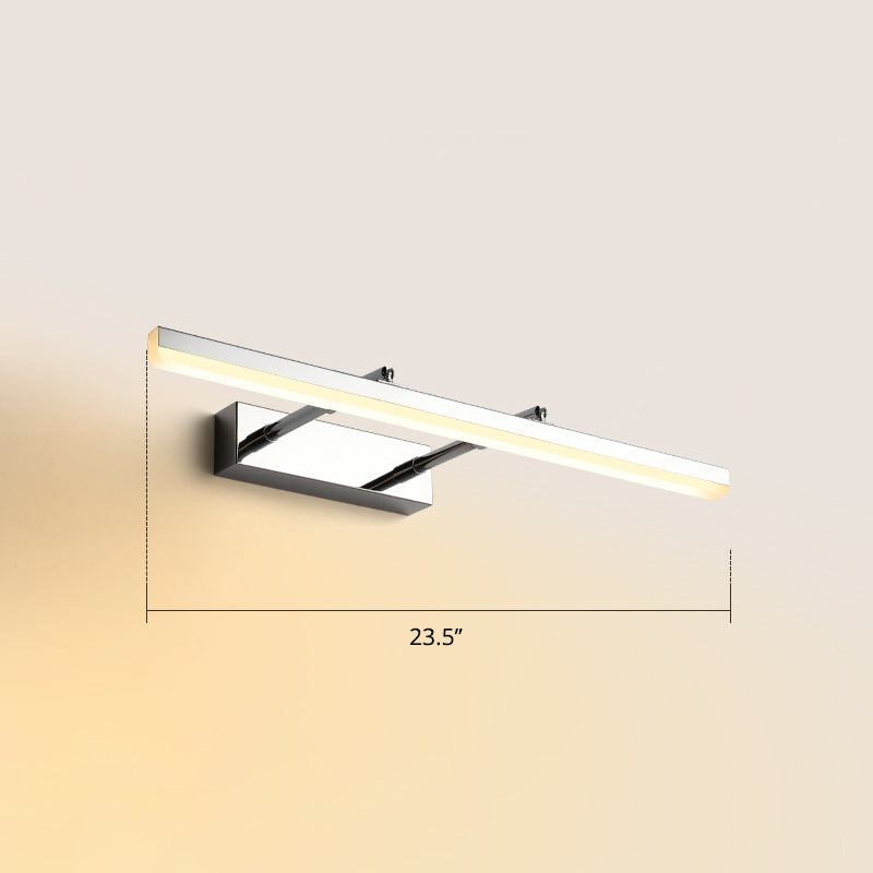 Lisslune | Pivotable Bar LED Wall Mount Lamp Simplicity Acrylic Bedroom Makeup Light Decoration
