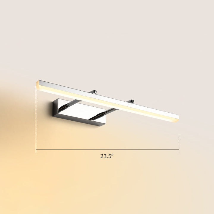 Lisslune | Pivotable Bar LED Wall Mount Lamp Simplicity Acrylic Bedroom Makeup Light Decoration
