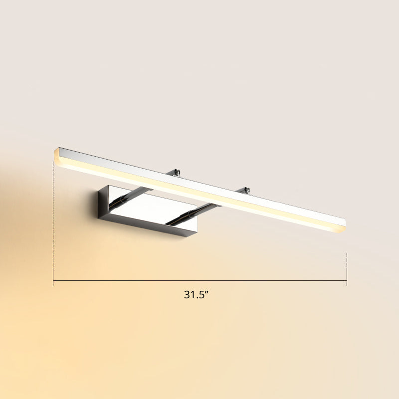 Lisslune | Pivotable Bar LED Wall Mount Lamp Simplicity Acrylic Bedroom Makeup Light Decoration