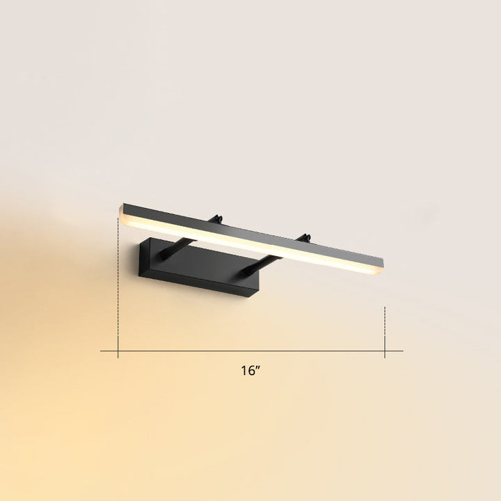 Lisslune | Pivotable Bar LED Wall Mount Lamp Simplicity Acrylic Bedroom Makeup Light Decoration