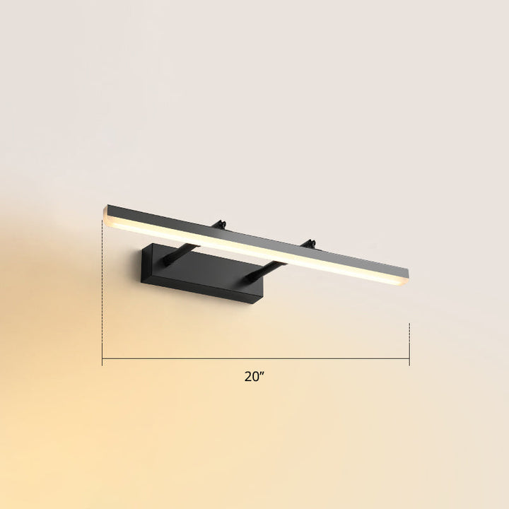 Lisslune | Pivotable Bar LED Wall Mount Lamp Simplicity Acrylic Bedroom Makeup Light Decoration