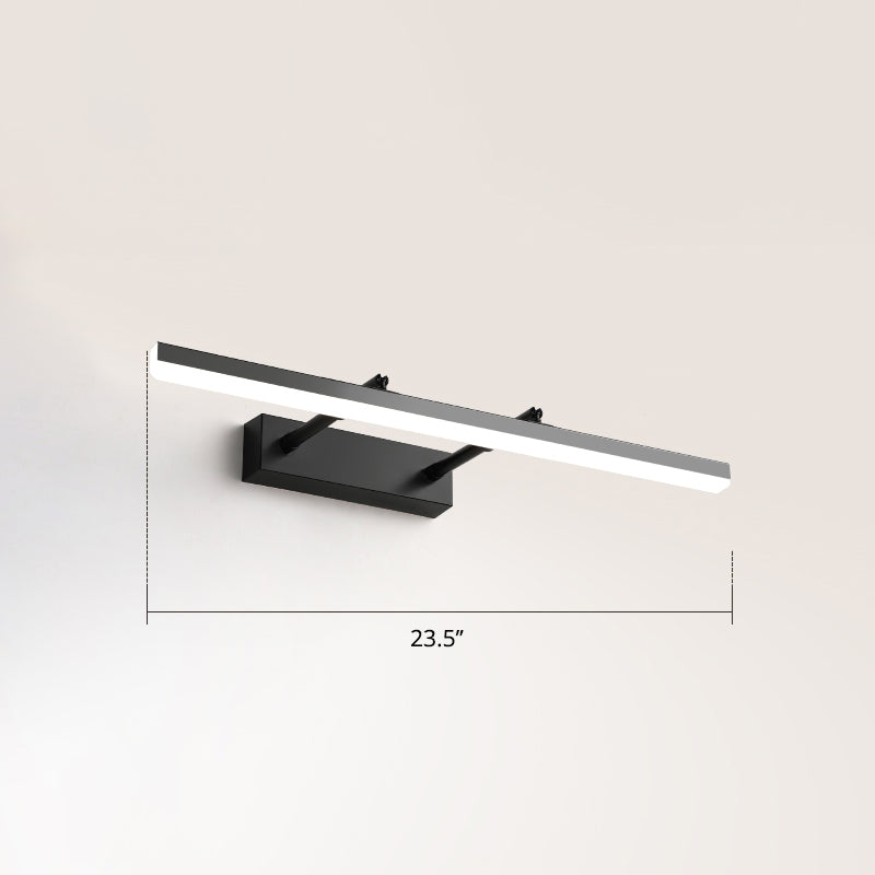 Lisslune | Pivotable Bar LED Wall Mount Lamp Simplicity Acrylic Bedroom Makeup Light Decoration