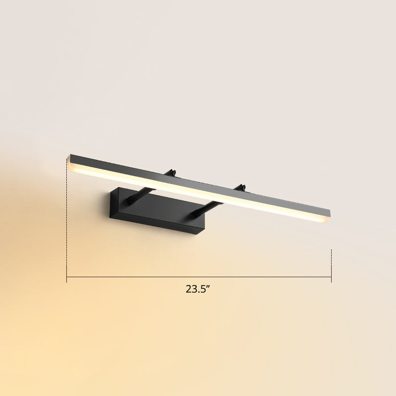 Lisslune | Pivotable Bar LED Wall Mount Lamp Simplicity Acrylic Bedroom Makeup Light Decoration