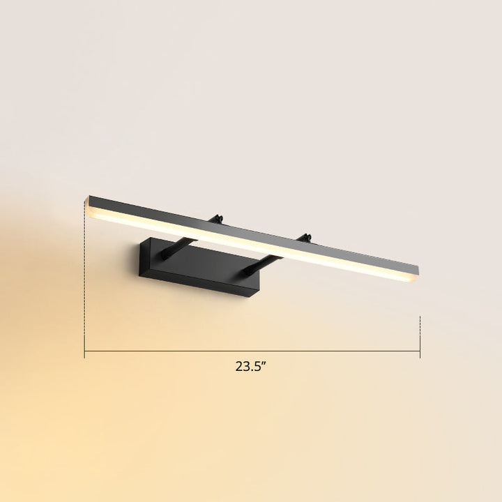 Lisslune | Pivotable Bar LED Wall Mount Lamp Simplicity Acrylic Bedroom Makeup Light Decoration