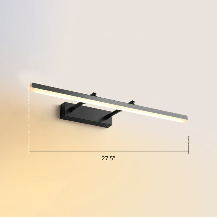 Lisslune | Pivotable Bar LED Wall Mount Lamp Simplicity Acrylic Bedroom Makeup Light Decoration