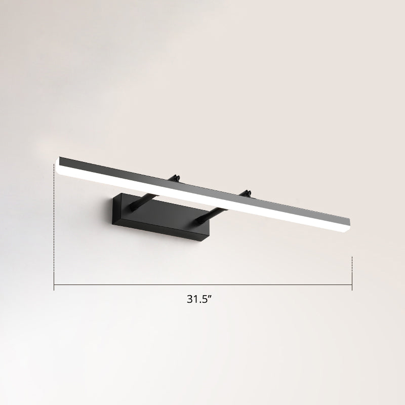 Lisslune | Pivotable Bar LED Wall Mount Lamp Simplicity Acrylic Bedroom Makeup Light Decoration