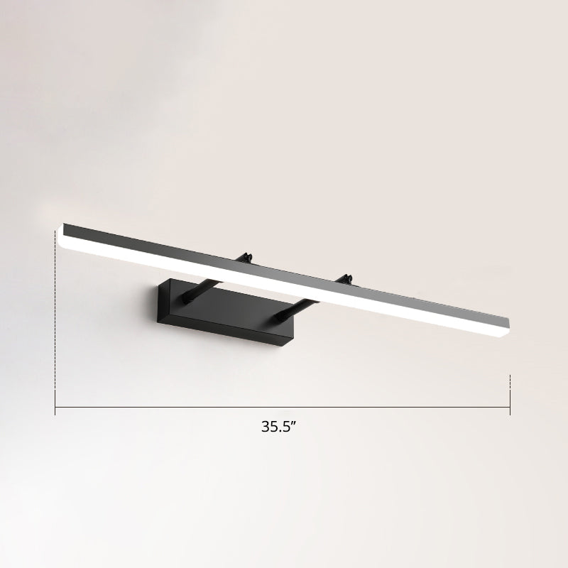 Lisslune | Pivotable Bar LED Wall Mount Lamp Simplicity Acrylic Bedroom Makeup Light Decoration