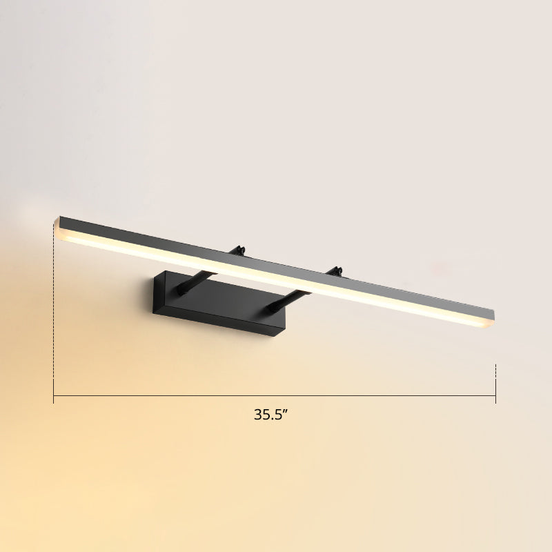 Lisslune | Pivotable Bar LED Wall Mount Lamp Simplicity Acrylic Bedroom Makeup Light Decoration