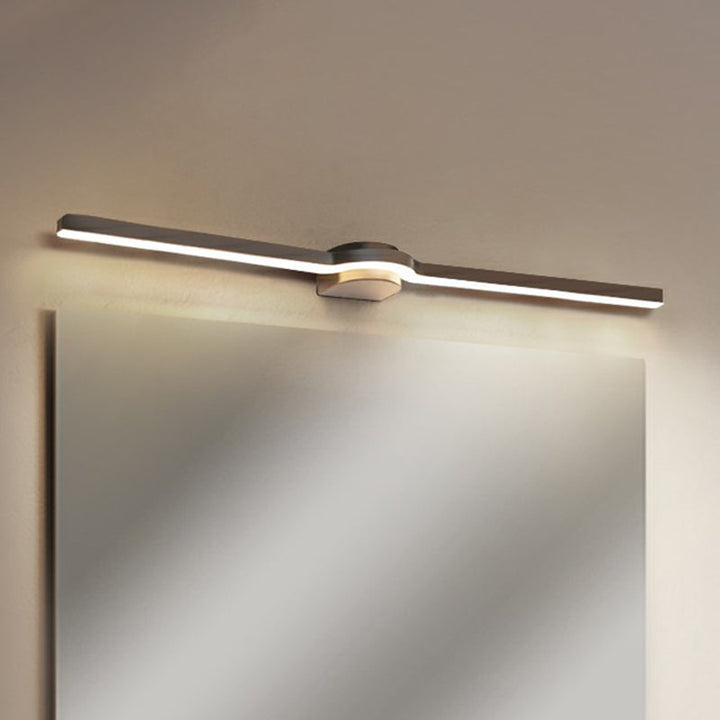 Lisslune | Simple linear washbasin lighting fixture acrylic bathroom LED wall light