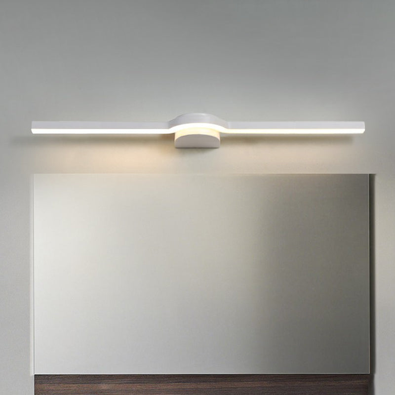Lisslune | Simple linear washbasin lighting fixture acrylic bathroom LED wall light
