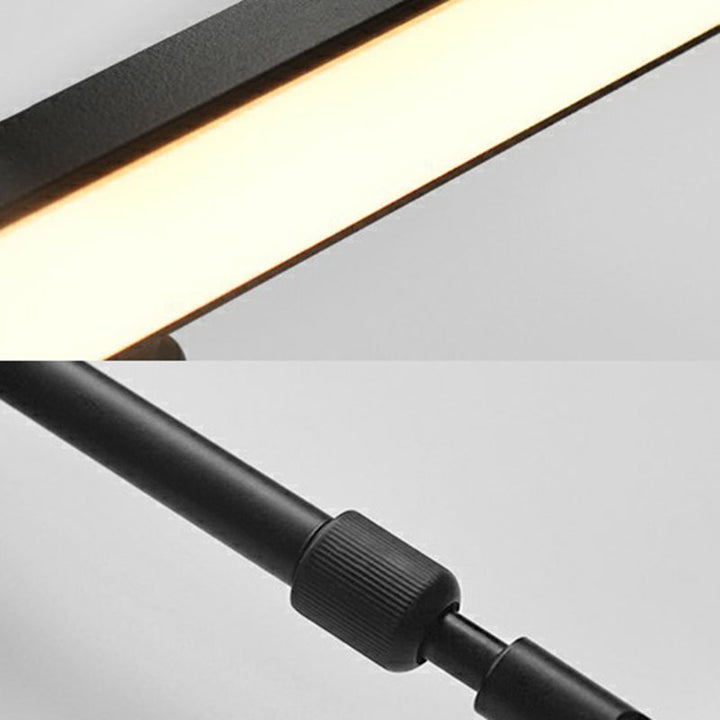 Lisslune | Acrylic Bar Shaped Vanity Lamp Modern Adjustable LED Wall Mounted Lighting for Bathroom