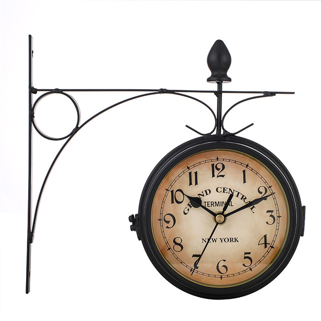 Lisslune | Double-sided EuroElegance wall clock