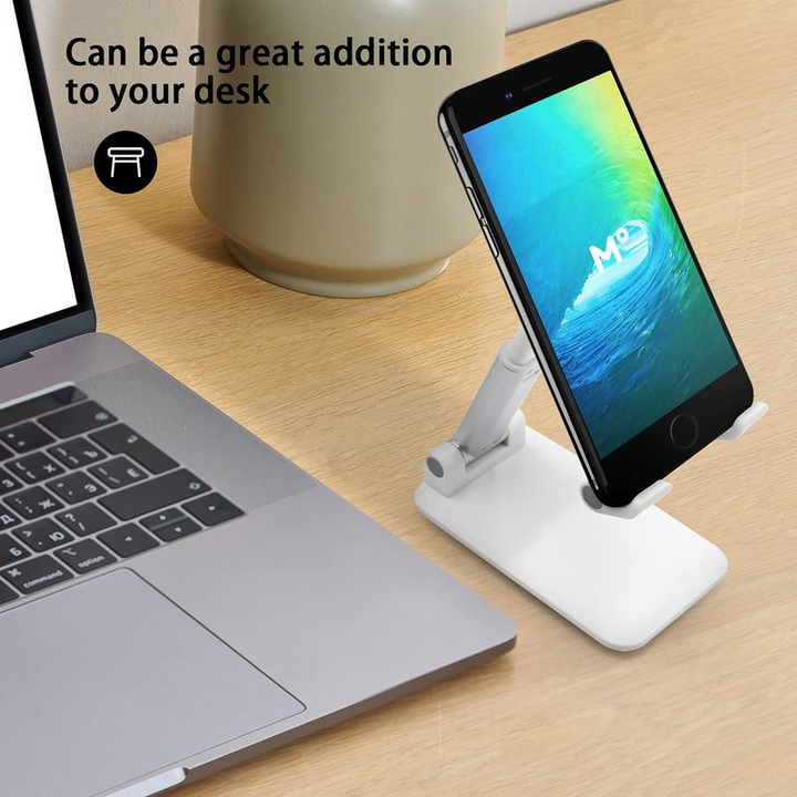 Lisslune | Foldable Desktop Phone Tablet Holder Mobile Desk Stand