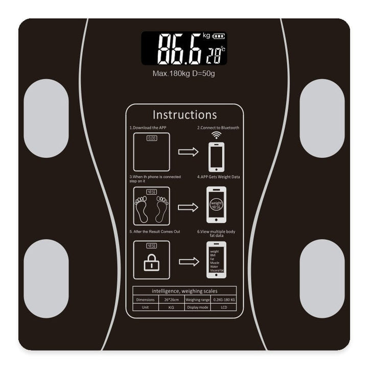Lisslune | Functional LED Digital Body Fat Scale