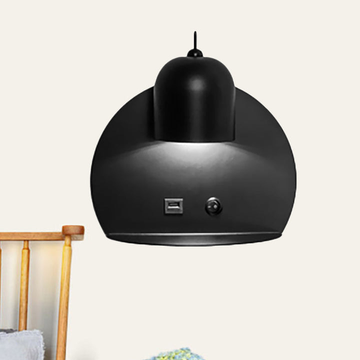 Lisslune | Supporter Design Metal Wall Light 1 Light Modern Simple Wall Lamp for Study