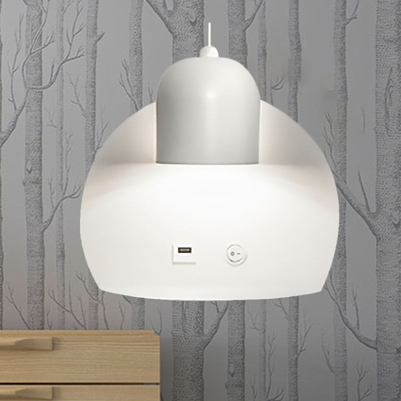 Lisslune | Supporter Design Metal Wall Light 1 Light Modern Simple Wall Lamp for Study