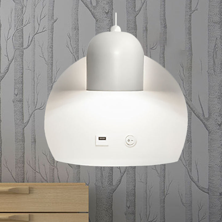 Lisslune | Supporter Design Metal Wall Light 1 Light Modern Simple Wall Lamp for Study