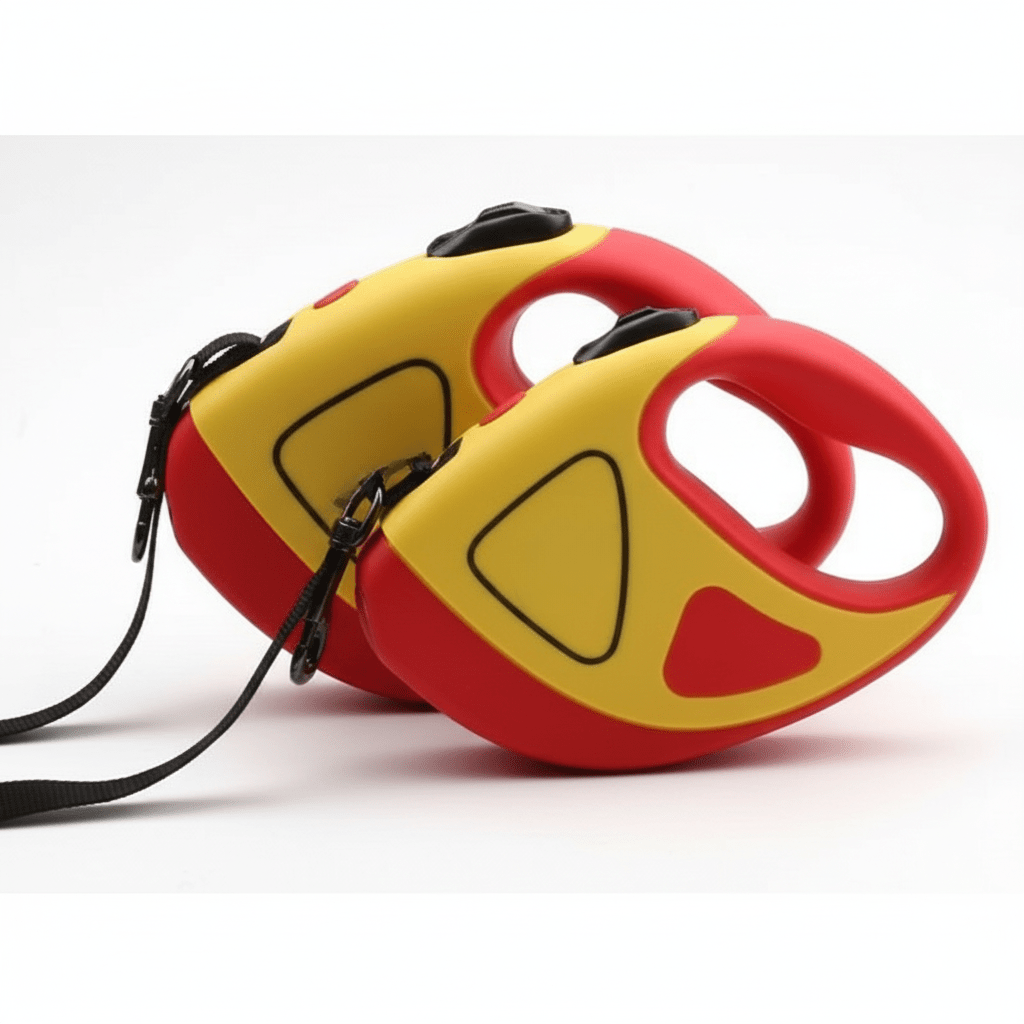 Lisslune | BRIGHTLEASH – LED dog leash with reflectors & retraction mechanism for safe walks