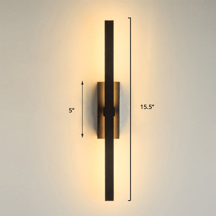 Skørter | Stick Living Room LED Wall Light Aluminum Nordic Style Rotatable Wall Light
