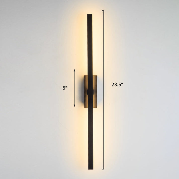 Skørter | Stick Living Room LED Wall Light Aluminum Nordic Style Rotatable Wall Light