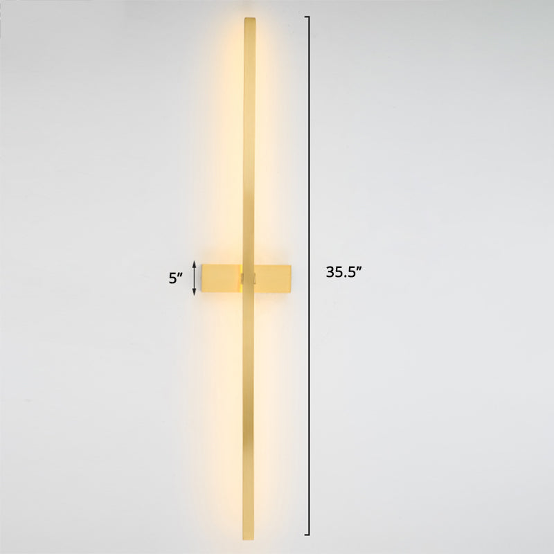 Skørter | Stick Living Room LED Wall Light Aluminum Nordic Style Rotatable Wall Light