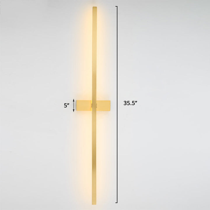 Skørter | Stick Living Room LED Wall Light Aluminum Nordic Style Rotatable Wall Light