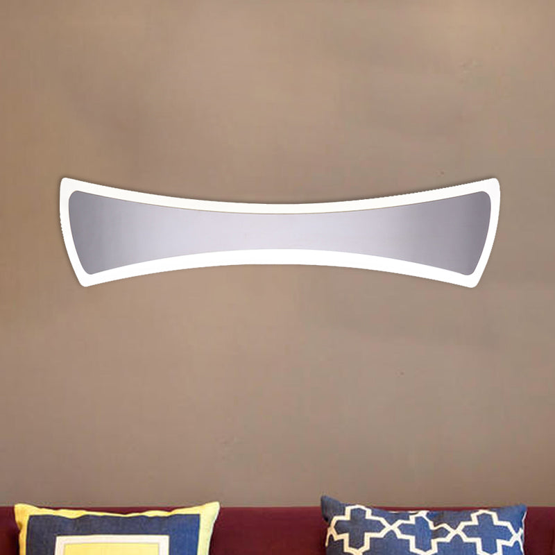 Lisslune | 16.5"/20.5" Width Waterproof Fly-Vanity Lighting Light Minimalist Acrylic LED Bathroom Vanity Wall Lamp in Warm/White