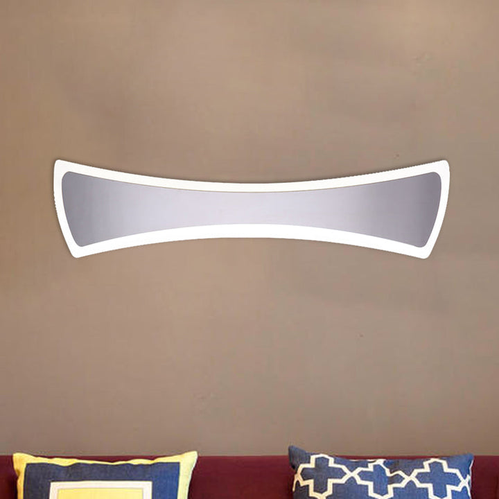Lisslune | 16.5"/20.5" Width Waterproof Fly-Vanity Lighting Light Minimalist Acrylic LED Bathroom Vanity Wall Lamp in Warm/White