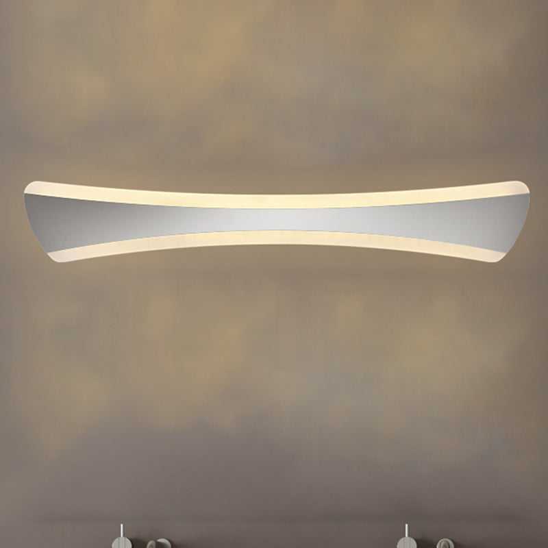 Lisslune | 16.5"/20.5" Width Waterproof Fly-Vanity Lighting Light Minimalist Acrylic LED Bathroom Vanity Wall Lamp in Warm/White