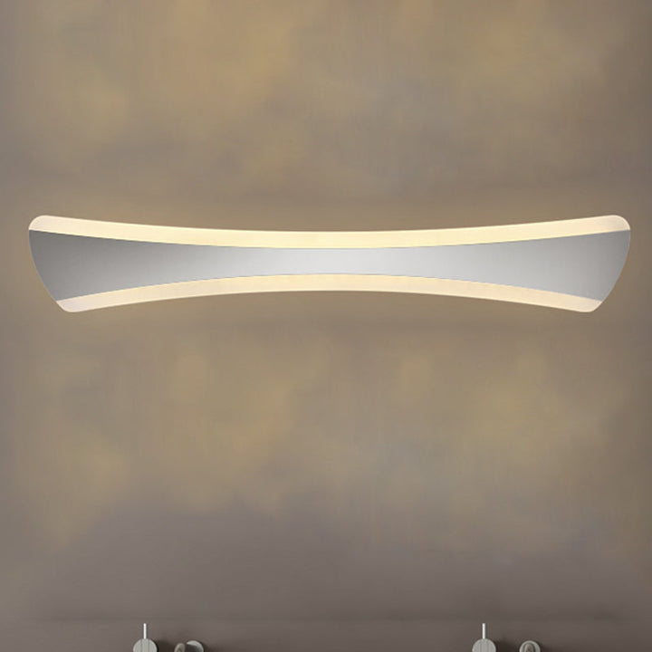 Lisslune | 16.5"/20.5" Width Waterproof Fly-Vanity Lighting Light Minimalist Acrylic LED Bathroom Vanity Wall Lamp in Warm/White