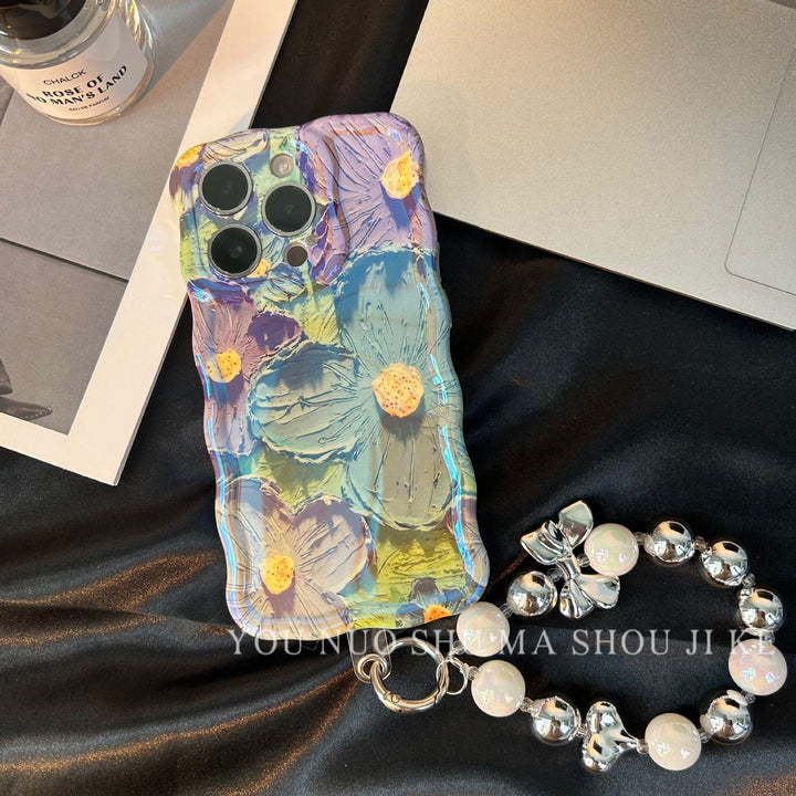 Lisslune | iPhone Colorful Oil Painting Exquisite Phone Case