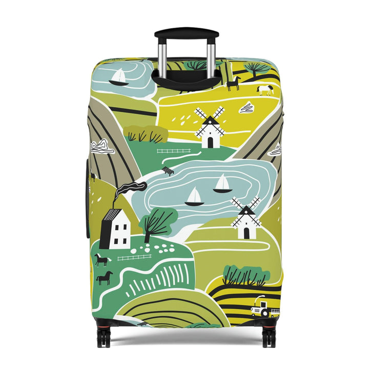 Lisslune | Chic Travel Armor: Trendy Peekaboo Luggage Protection for the Fashion-Conscious Traveler