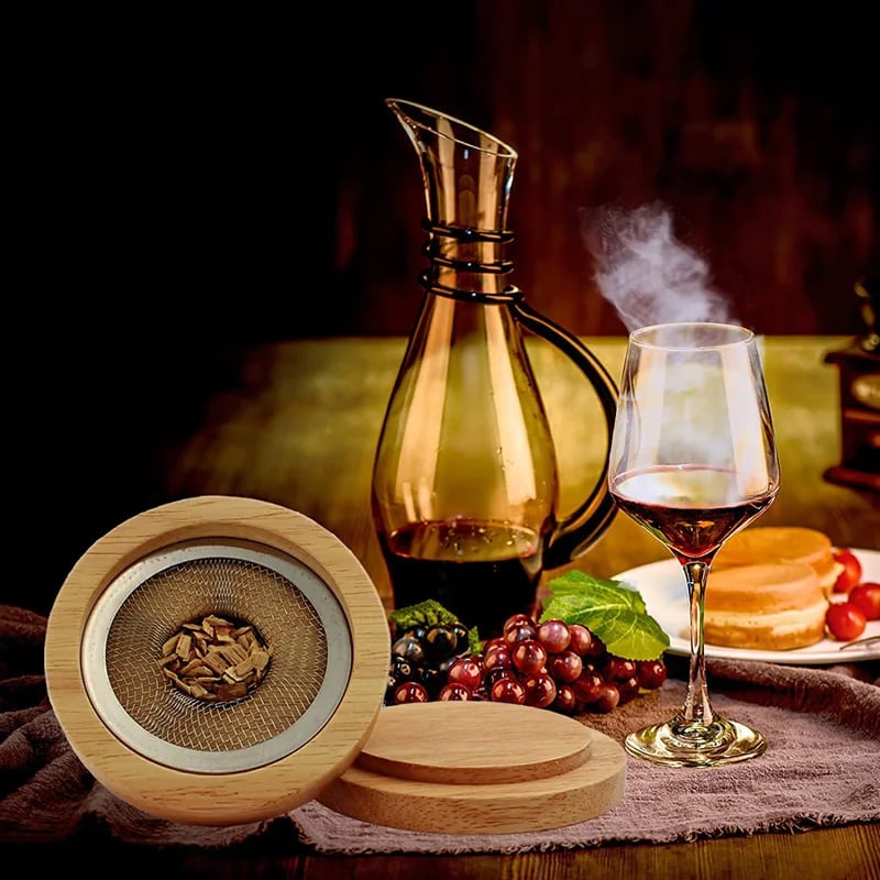 Lisslune | Cocktail Smoker with 8 flavors -Bourbon Whiskey Gifts for Men