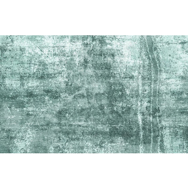 Lisslune | Scandinavian abstract printed rug multicolored synthetic indoor rug pet-friendly easy-care washable rug for room