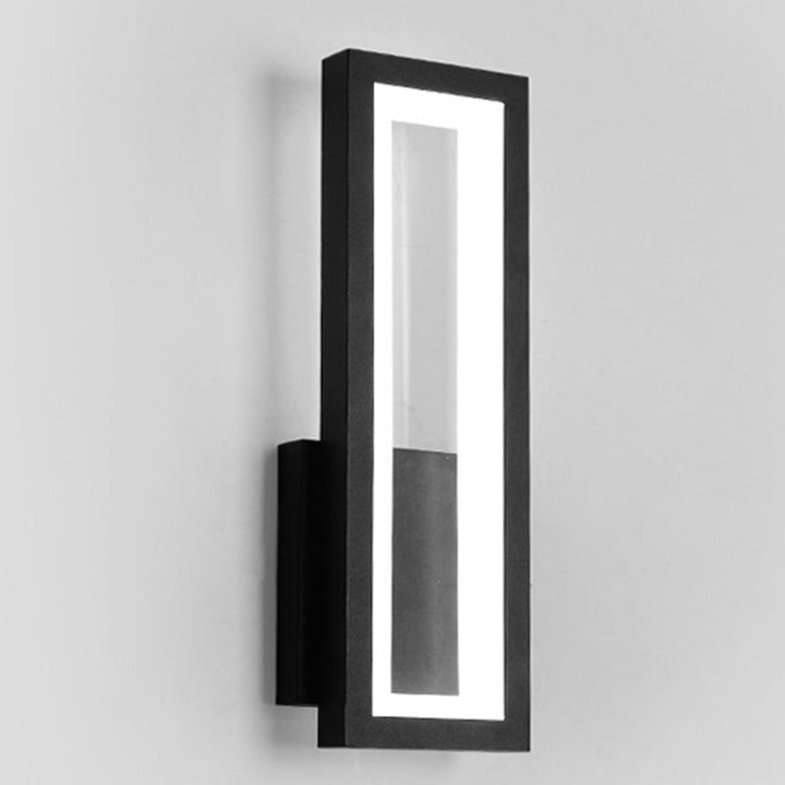 Lisslune | Modern rectangular wall-mounted light acrylic LED bedside wall light fixture