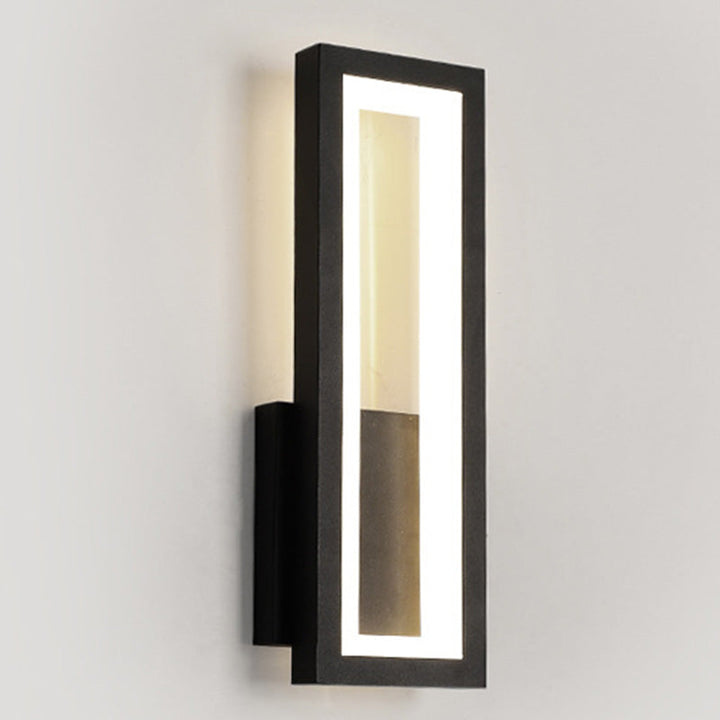 Lisslune | Modern rectangular wall-mounted light acrylic LED bedside wall light fixture