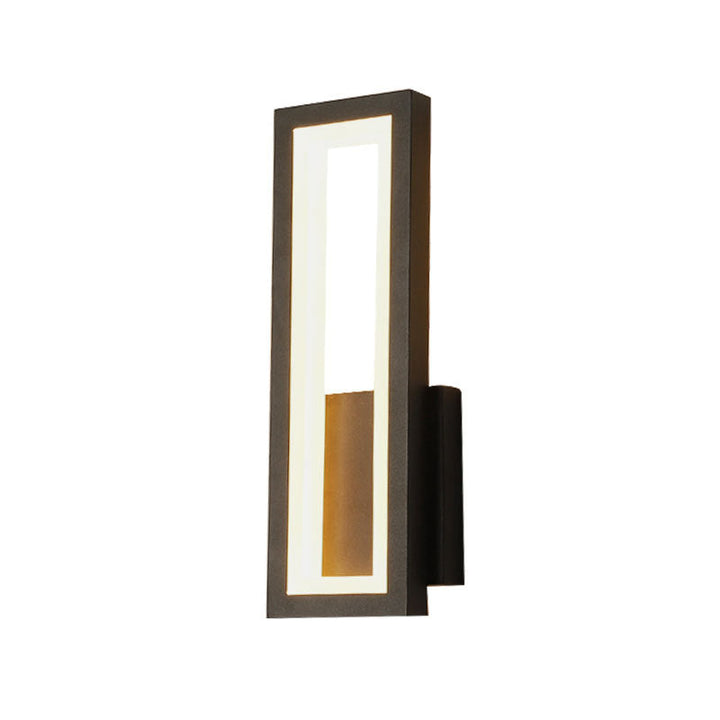 Lisslune | Modern rectangular wall-mounted light acrylic LED bedside wall light fixture