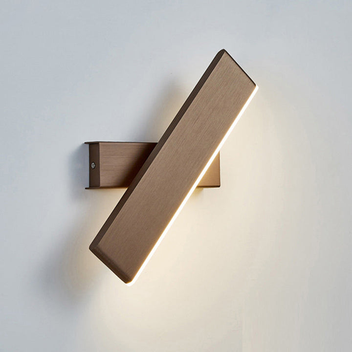 Skørter | Rotatable bar-shaped wall lamp modern aluminum LED wall lamp wall light for bedroom
