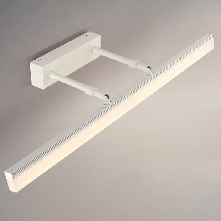 Skørter | Retractable Stick Vanity Sconce Light Minimalist Acrylic Bathroom LED Wall Mount Light Fixture