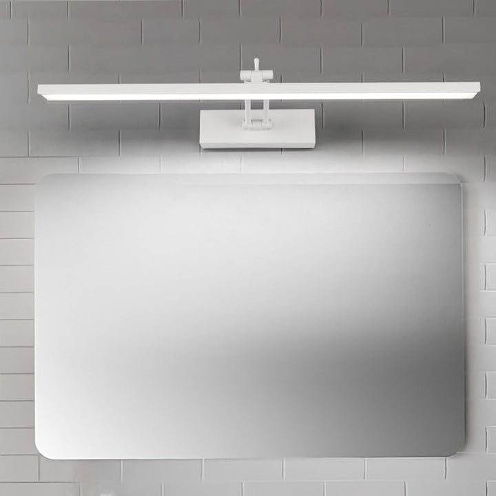 Lisslune | Minimalistic LED Bathroom Light Linear Rotatable Vanity Wall Lamp with Acrylic Shade