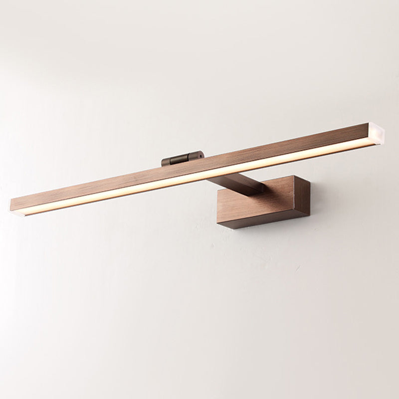 Lisslune | Metallic linear makeup mirror lights Simplicity LED adjustable wall light lighting for the bathroom