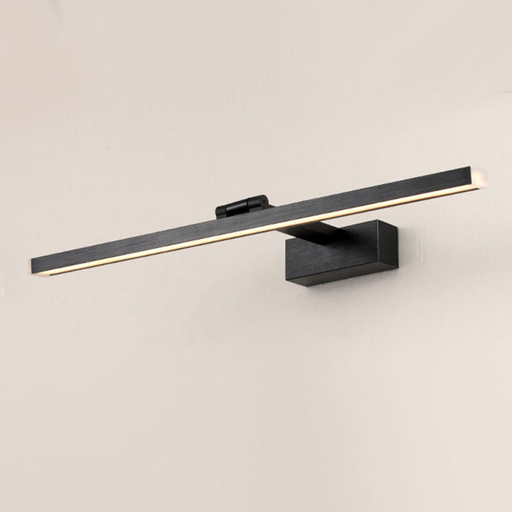 Lisslune | Metallic linear makeup mirror lights Simplicity LED adjustable wall light lighting for the bathroom