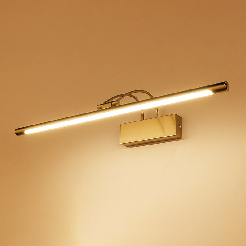 Lisslune | Tubular Vanity Wall Light Simplicity Acrylic Bathroom LED Wall Lighting
