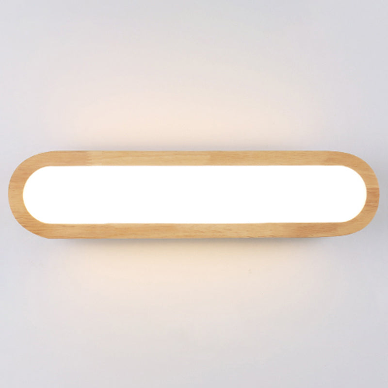 Lisslune | Rectangular Flush Wall Light Simplicity LED Wall Mounted Light with Acrylic Diffuser for Hallway