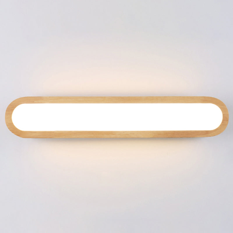 Lisslune | Rectangular Flush Wall Light Simplicity LED Wall Mounted Light with Acrylic Diffuser for Hallway