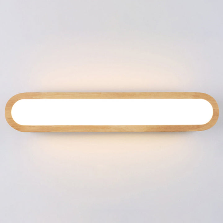 Lisslune | Rectangular Flush Wall Light Simplicity LED Wall Mounted Light with Acrylic Diffuser for Hallway