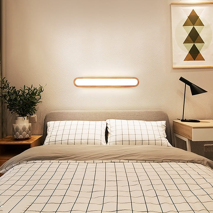 Lisslune | Rectangular Flush Wall Light Simplicity LED Wall Mounted Light with Acrylic Diffuser for Hallway
