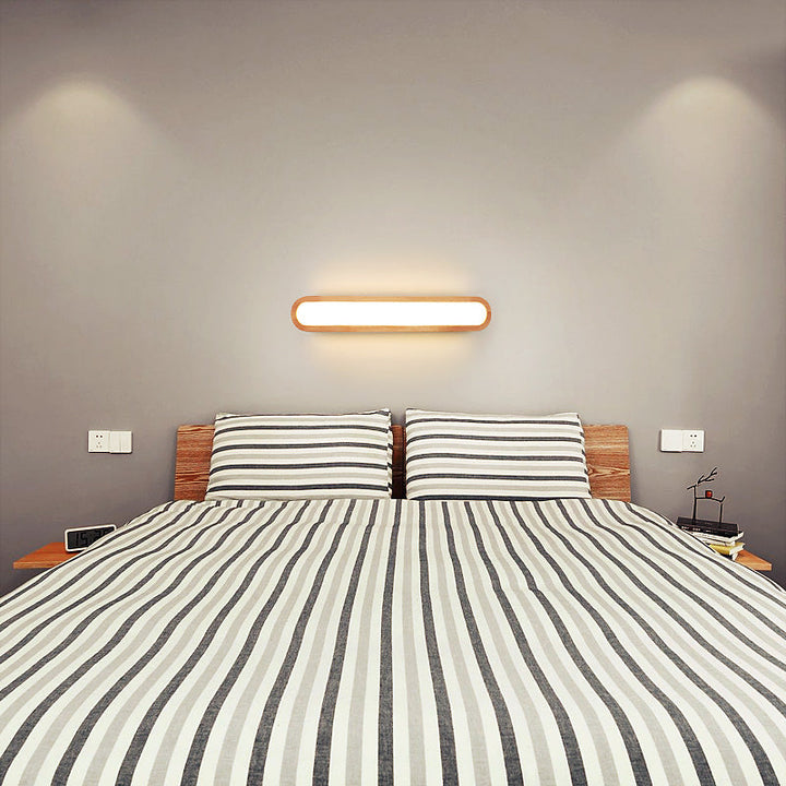 Lisslune | Rectangular Flush Wall Light Simplicity LED Wall Mounted Light with Acrylic Diffuser for Hallway