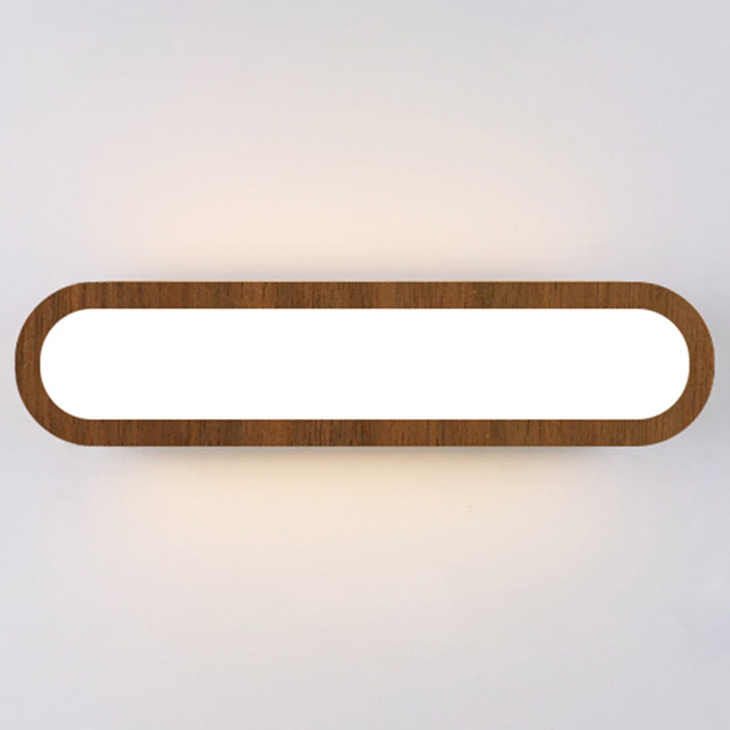 Lisslune | Rectangular Flush Wall Light Simplicity LED Wall Mounted Light with Acrylic Diffuser for Hallway